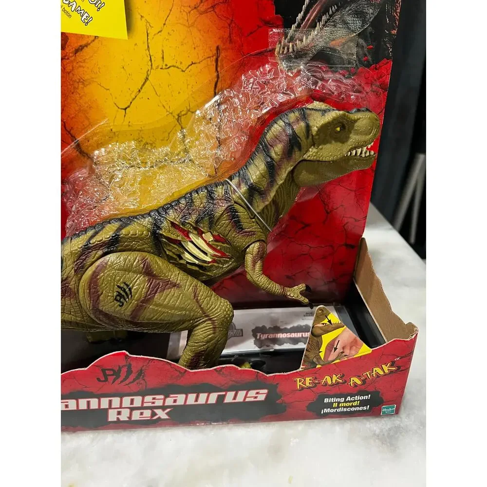 Jurassic Park III Electronic Re-Ak A-Tak Tyrannosaurus Rex T-Rex Hasbro 2001 New